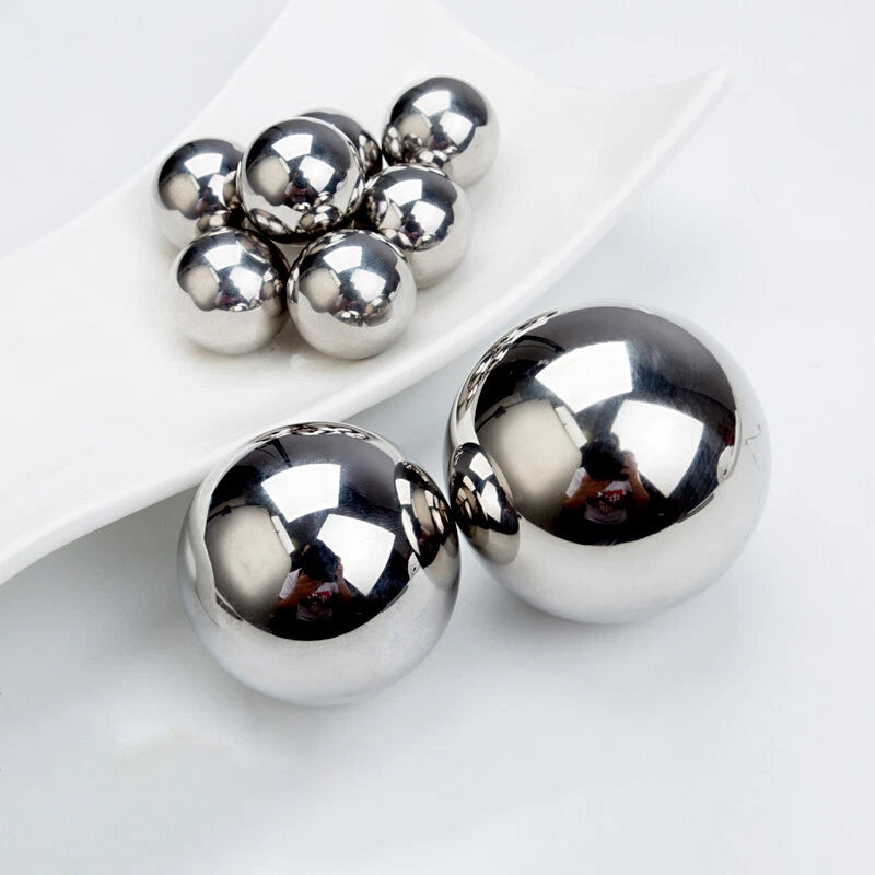 304 Stainless Steel Ball Bearings 27mm-80mm Solid Round Ball Large Metal Balls