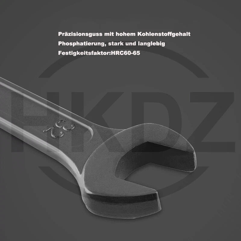 Open End Wrenches 13mm-90mm High Carbon Steel Heavy Spanner Repair Workshop Tool
