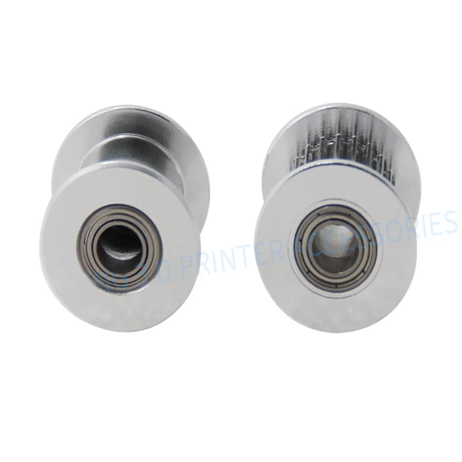 3D Printer GT2 Timing Belt Idler Pulley 6/10mm Belt 3/5mm Idle Bearing 16T 20T