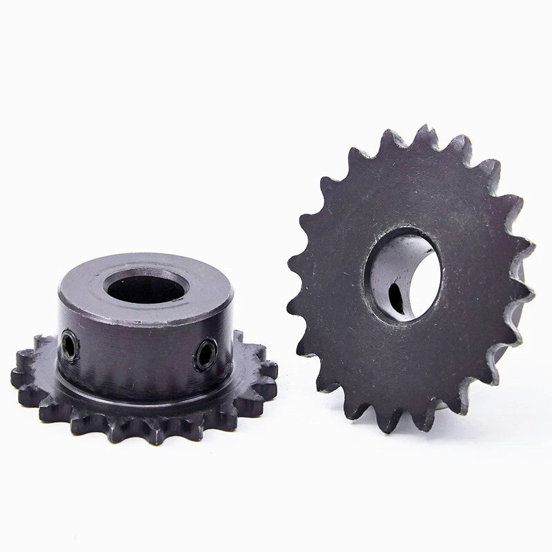 Hole 8mm-20mm Steel Chain Sprocket Pilot Bore 04C 26T-30T Sprockets Roller Chain