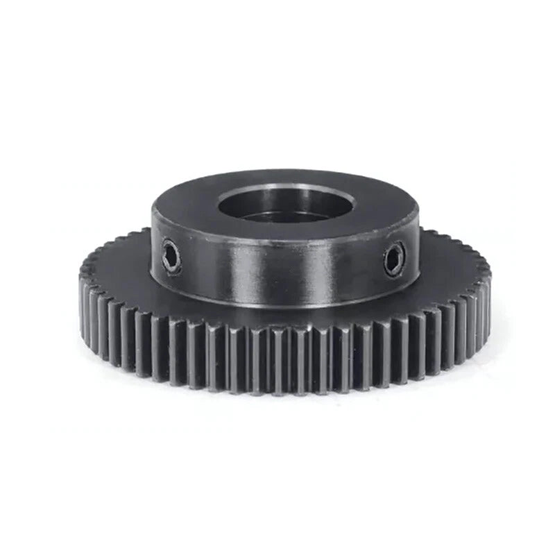 1 Mod 50 Teeth Spur Gear Motor Gears with Set Screws Black Oxide Carbon Steel