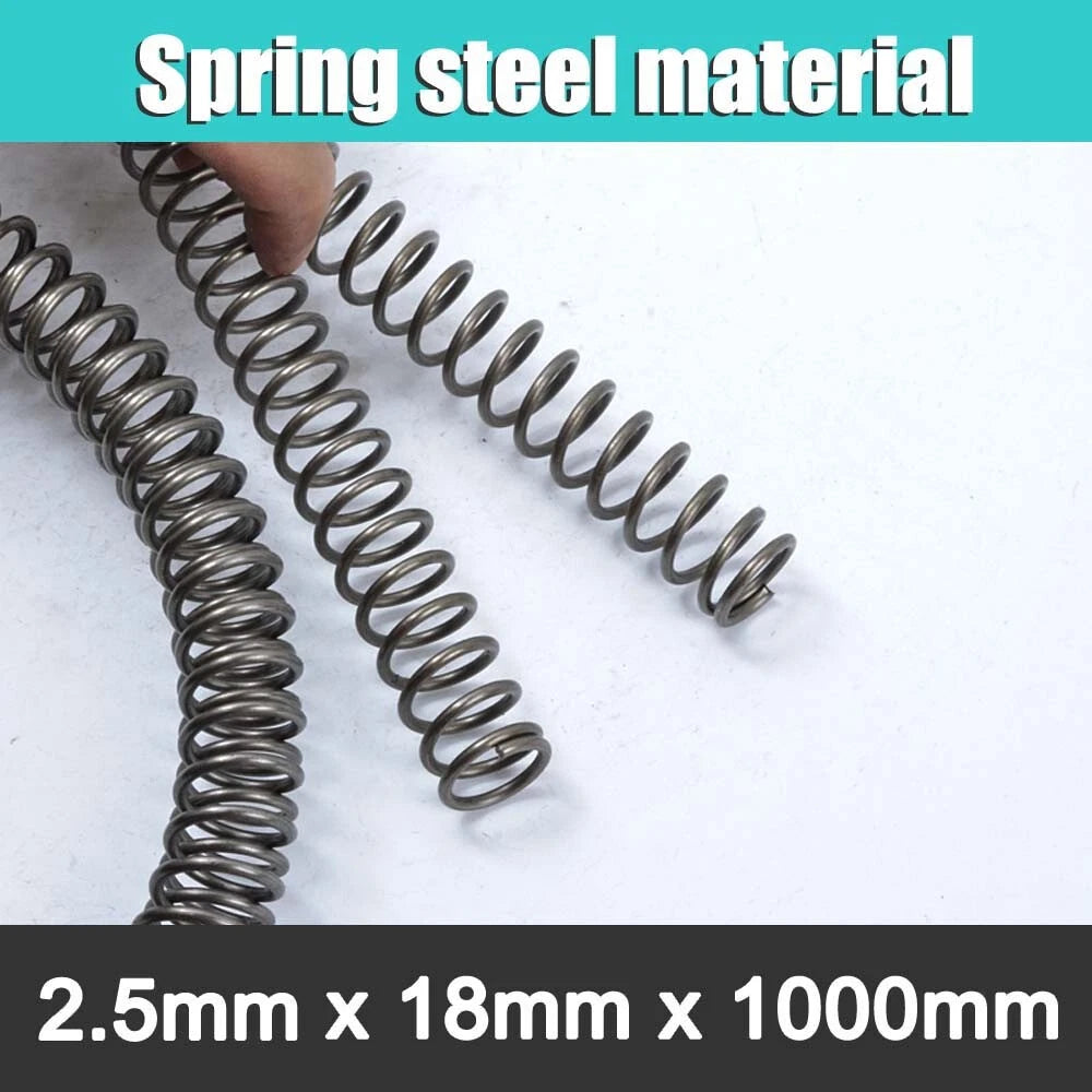1000mm length Spring Stee Wire 0.3mm-6mm ,OD 6mm-60mm Compression Spring 1 Meter