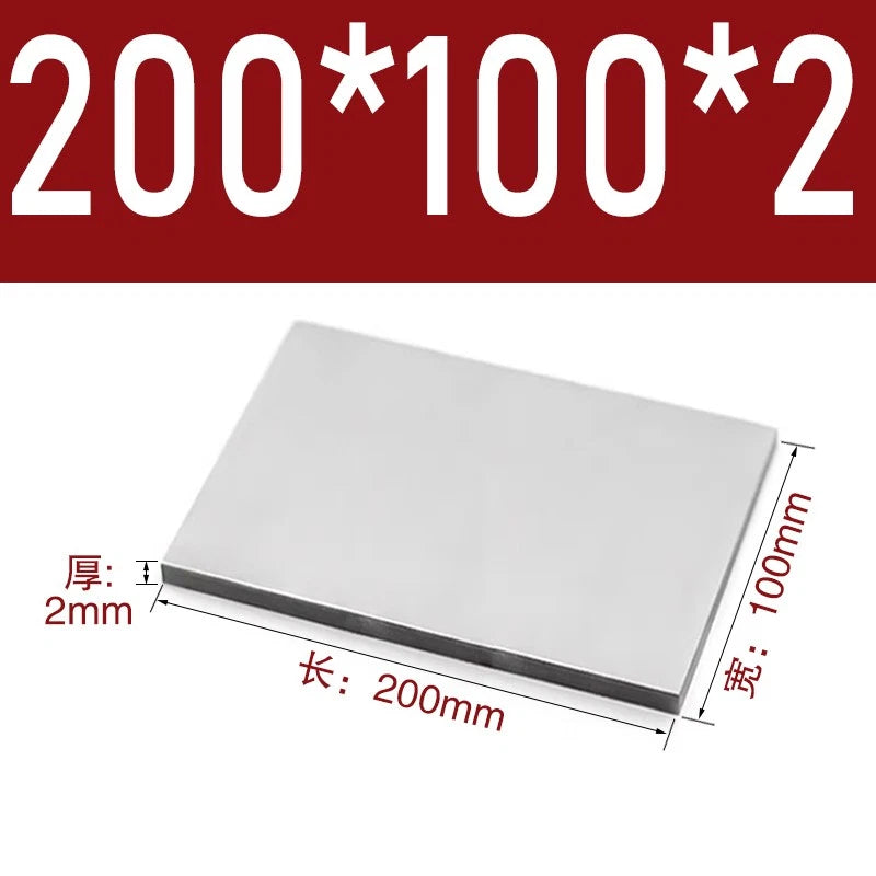 304 Stainless Steel Sheet Plate 0.3mm 0.5mm 0.8mm 1mm 2mm 3mm 4mm 5mm Thick