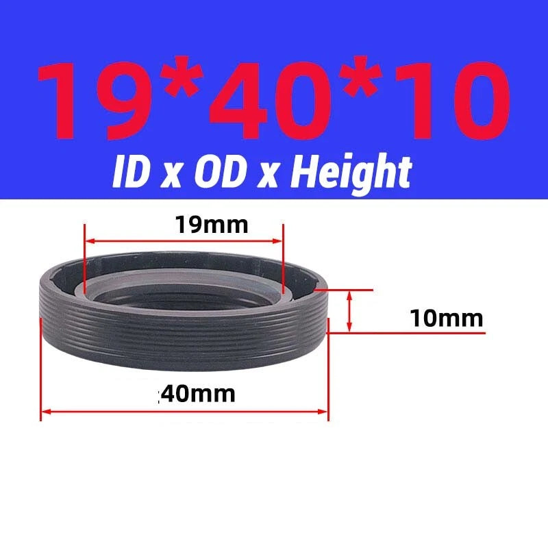 Oil Seal Metric Size Rotary Shaft Seal ID 8-38 mm TC FB Skeleton Oil Seal Rings