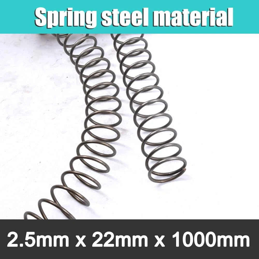 1000mm length Spring Stee Wire 0.3mm-6mm ,OD 6mm-60mm Compression Spring 1 Meter