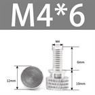 M3 M4 Anodized Aluminum Thumb Screws — Knurled Head Hand Bolts for PC Case, Fishing Rigs & DIY Projects