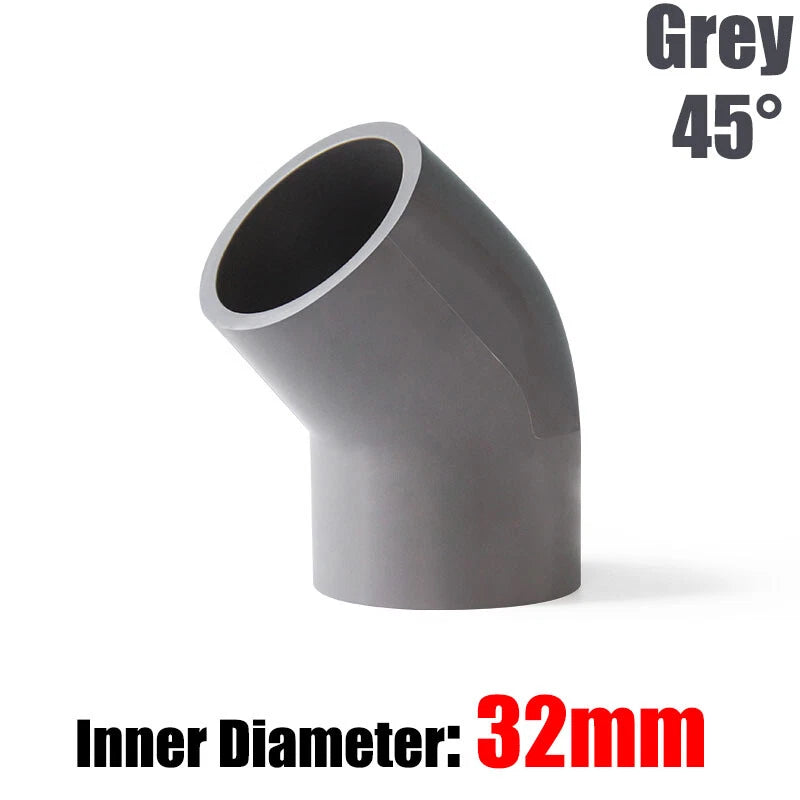 PVC 3 4 5 6-Way Elbow Connector Direct Pipe Fittings 20-110mm White Blue Grey
