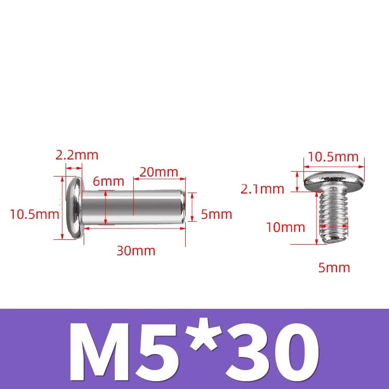 Socket Cap Head Screws 304 Stainless Steel — M2 M3 M4 M5 M6 M8 Hex Allen Bolt