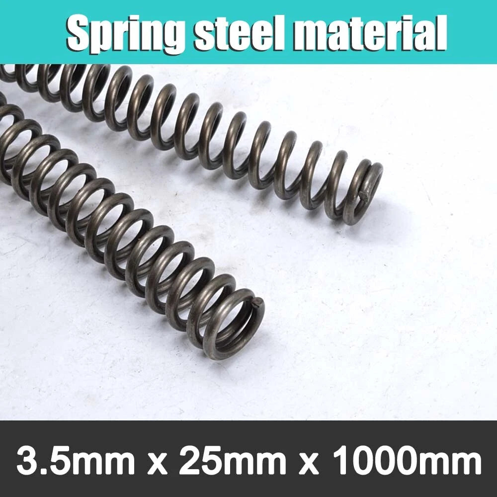 1000mm length Spring Stee Wire 0.3mm-6mm ,OD 6mm-60mm Compression Spring 1 Meter