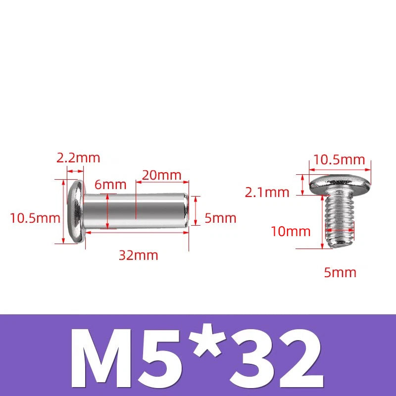 Socket Cap Head Screws 304 Stainless Steel — M2 M3 M4 M5 M6 M8 Hex Allen Bolt