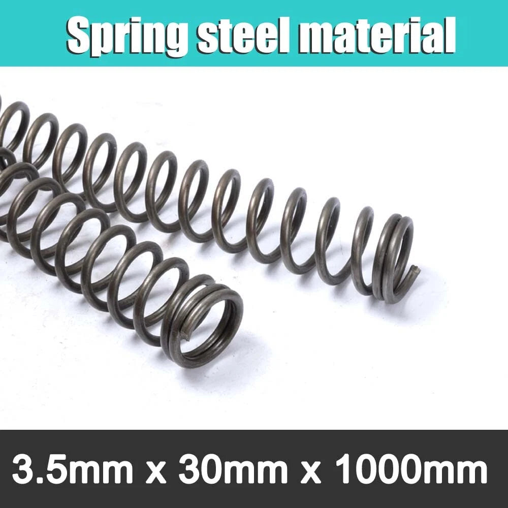 1000mm length Spring Stee Wire 0.3mm-6mm ,OD 6mm-60mm Compression Spring 1 Meter