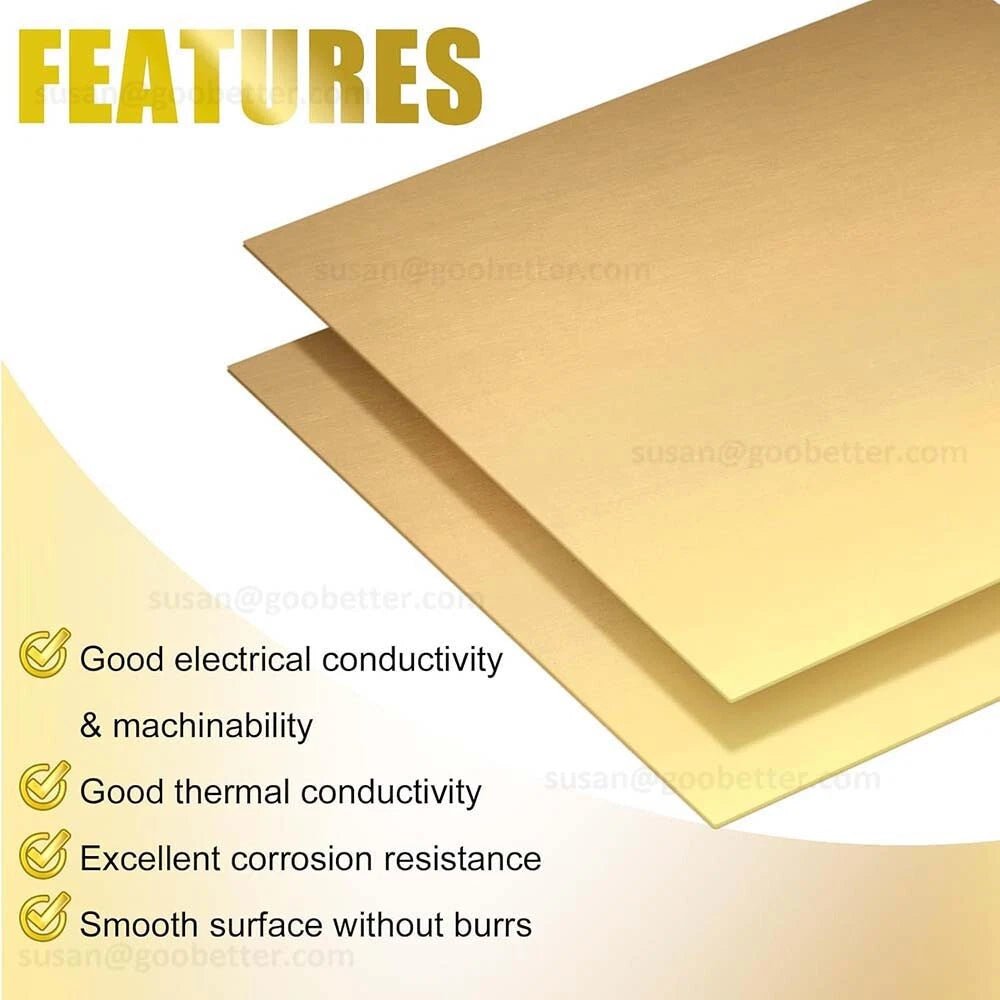 Brass Sheet Various Sizes, Various Thickness. Models Jewellery Making 0.3mm-6mm - HomeDIYer