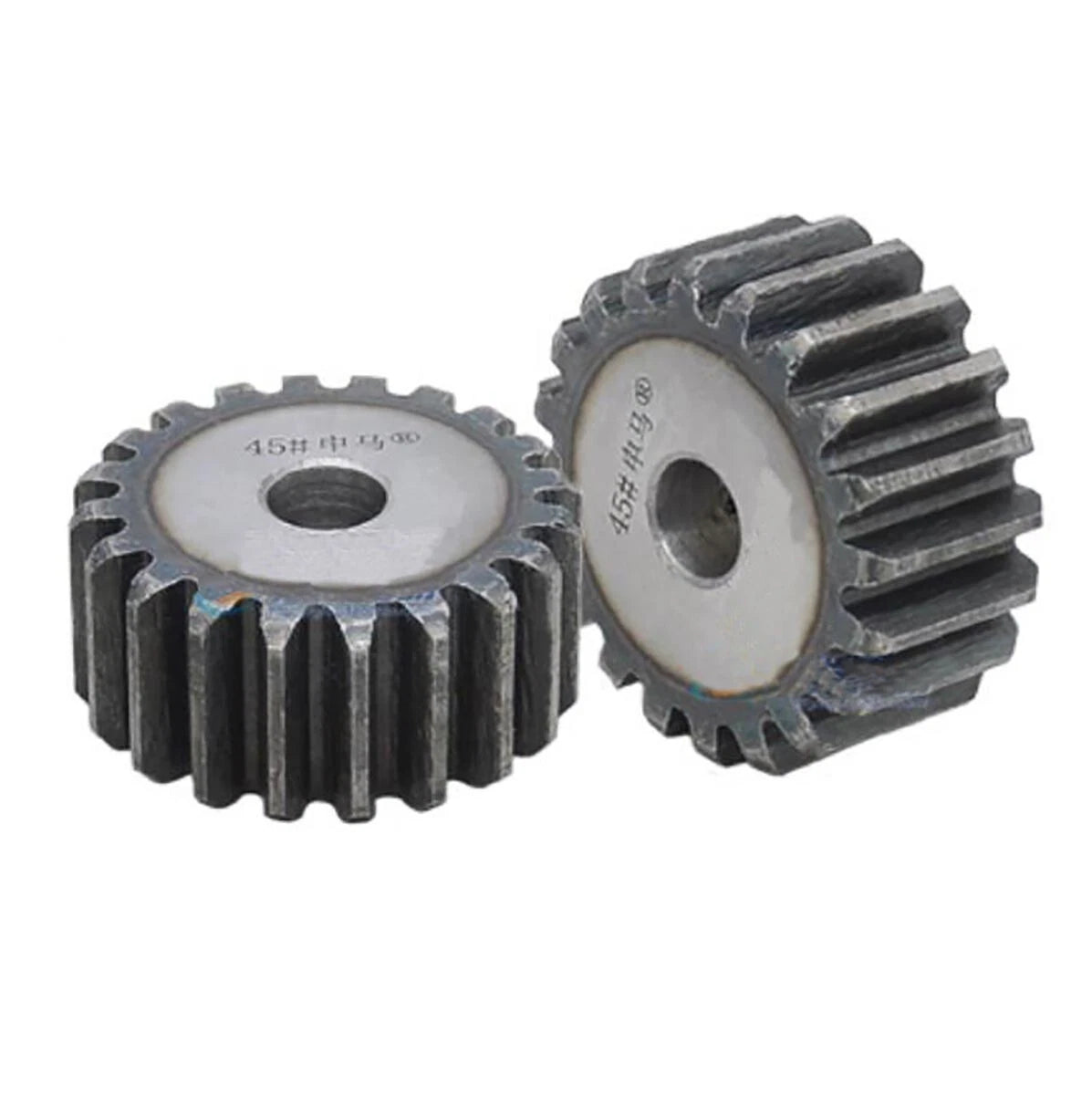 2 Mod Spur Gear 10T-127T Teeth Transmission Gear 45# Steel 2M Module Motor Gear