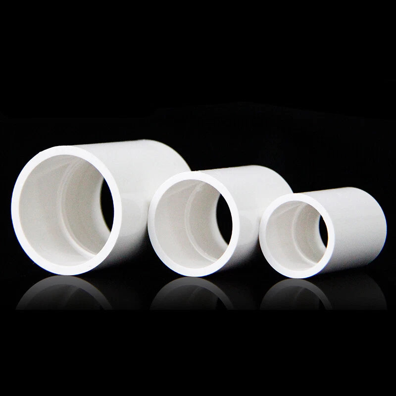 Straight Coupling PVC Metric Plumbing Fittings Pipe For Tank Pond Solvent Weld