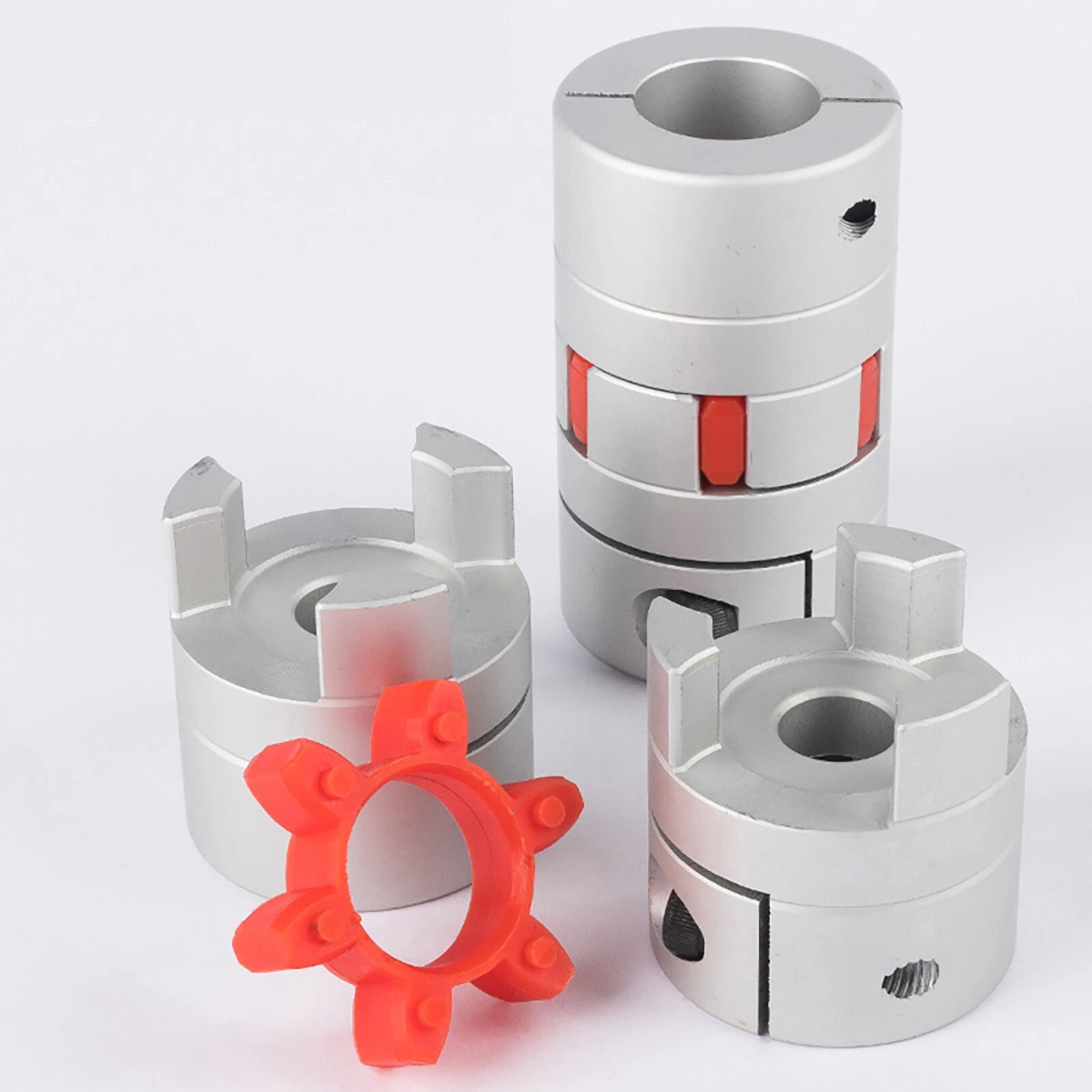 CNC Shaft Coupler Flexible Plum Spider Jaw Coupling Stepper Motor All Sizes