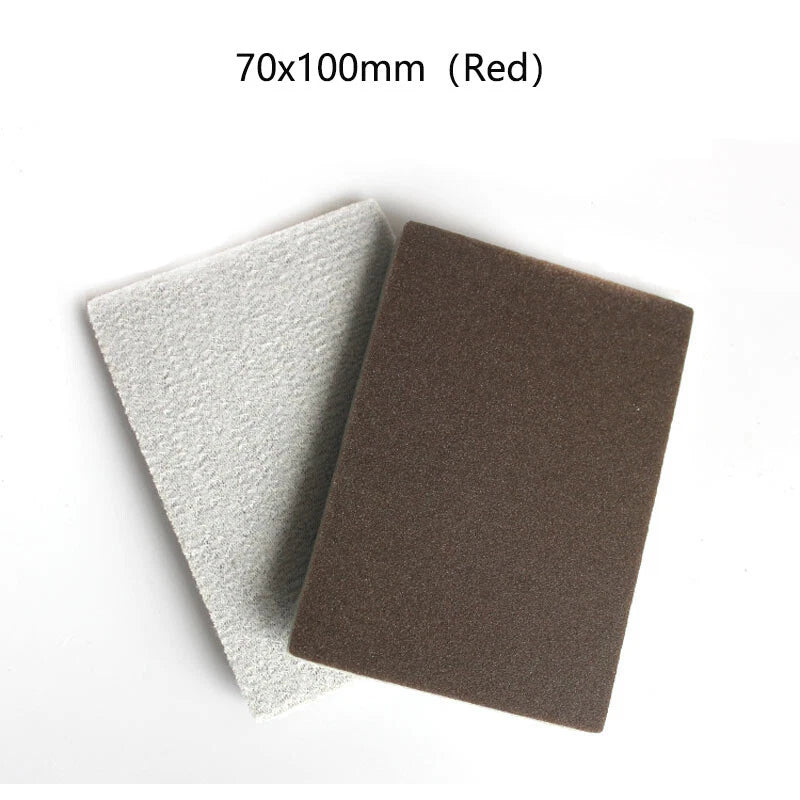 Flexible Wet/Dry Abrasive Sandpaper Sponge Pads Foam Sanding Block 300-3000 Grit
