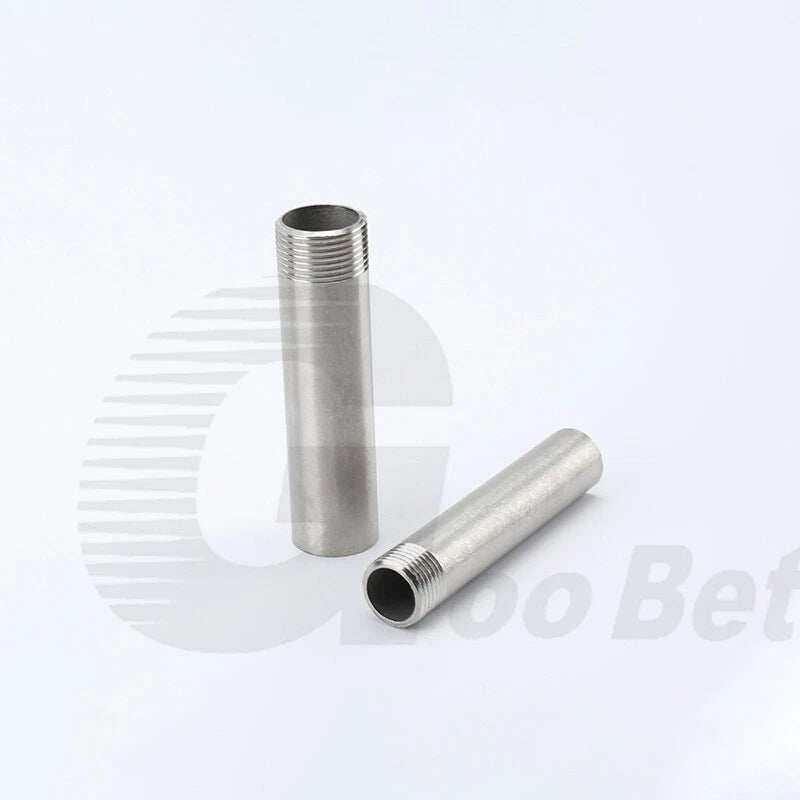 304 Stainless Steel Weld Nipple BSP Screwed Pipe Fitting | 1/4" to 4" (DN8–DN100)