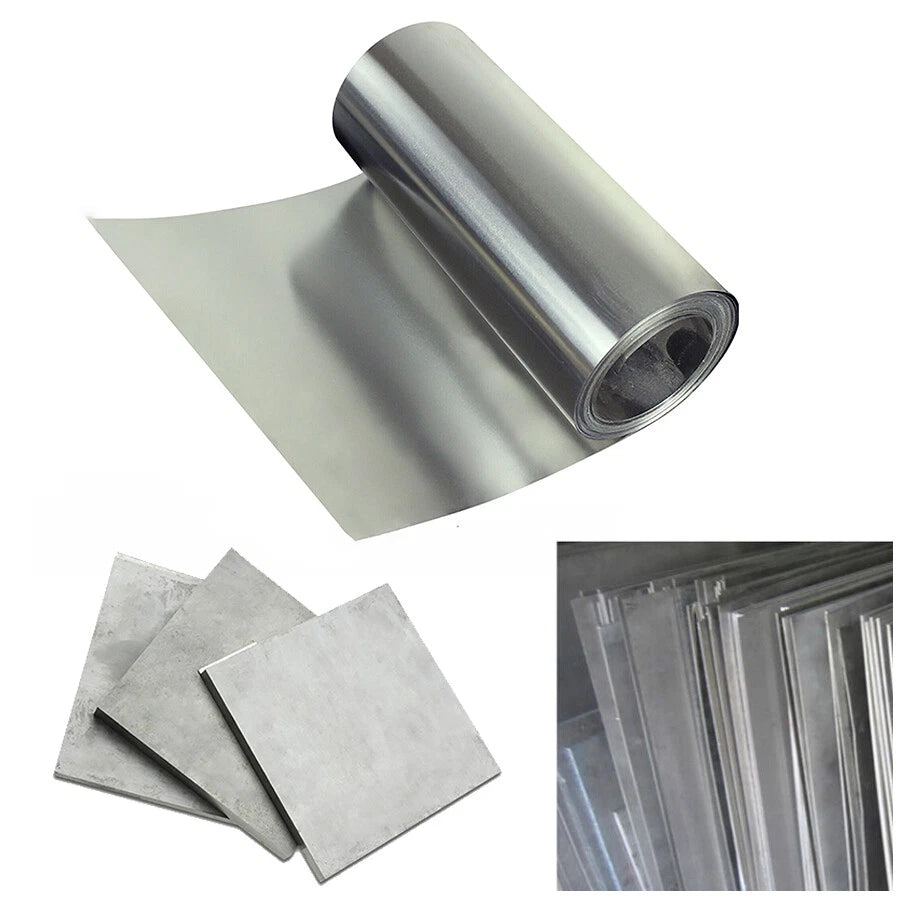 TC4 Pure Titanium Metal Plate Sheet Foil Thick 0.1mm-30mm Metalworking Many Size