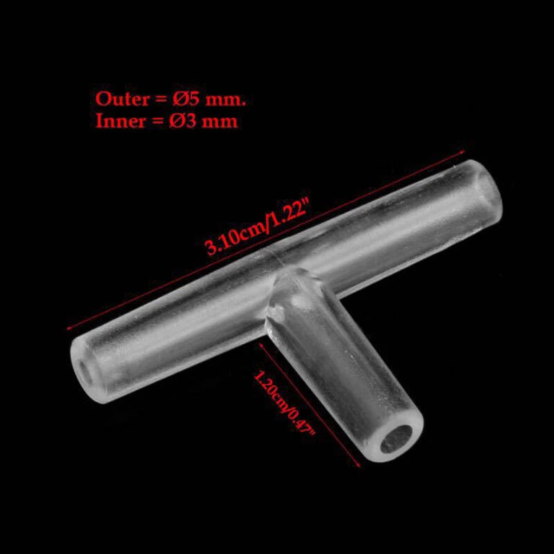 Plastic Barbed Hose Fittings — T, Y, Cross, Elbow & Straight Connectors for Aquarium & Irrigation