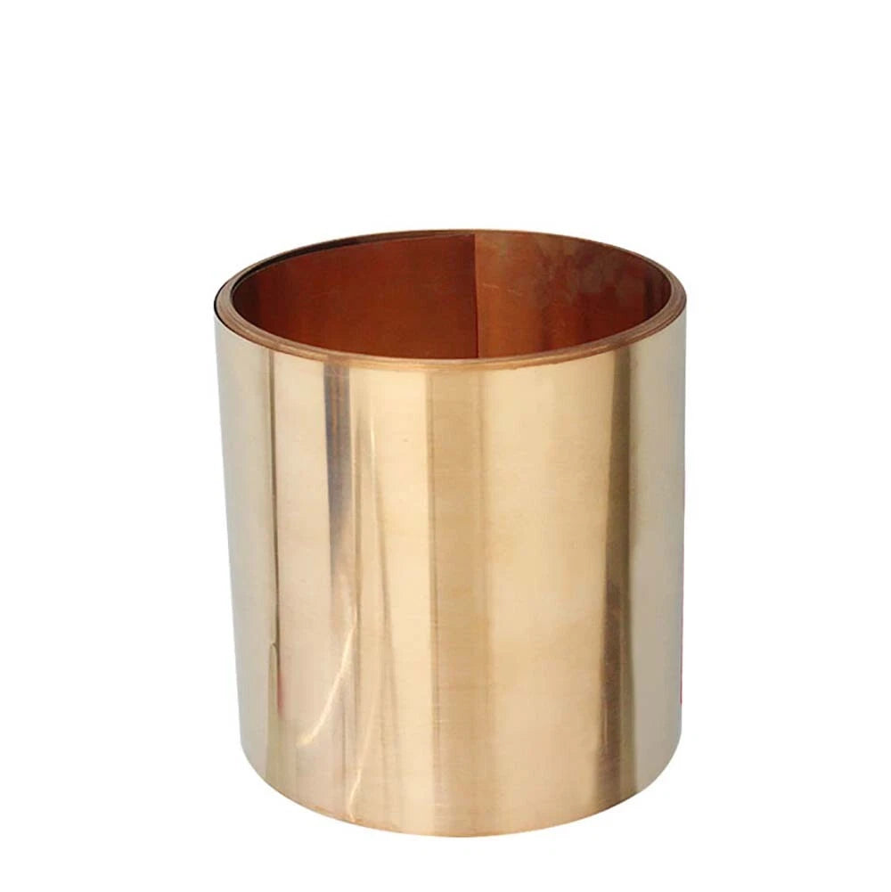 Beryllium Copper Sheet Foil Roll BeCu Strip Metal Thin Plate Thick 0.1mm-1.2mm