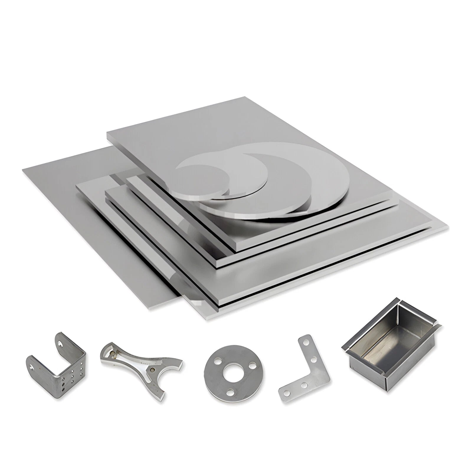 304 A2 Stainless Steel Sheet Brushed Polish, 0.6mm - 5mm Thickness Various Sizes
