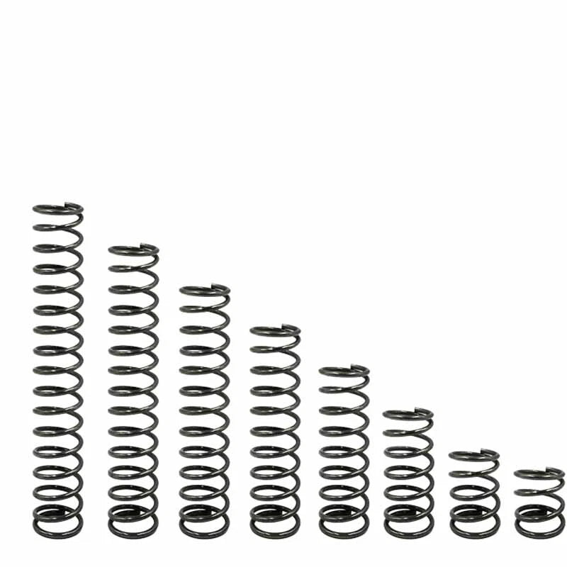 65 Manganese Steel Compression Spring Wire Dia:1-1.8mm OD:6mm-28mm Length: 305mm