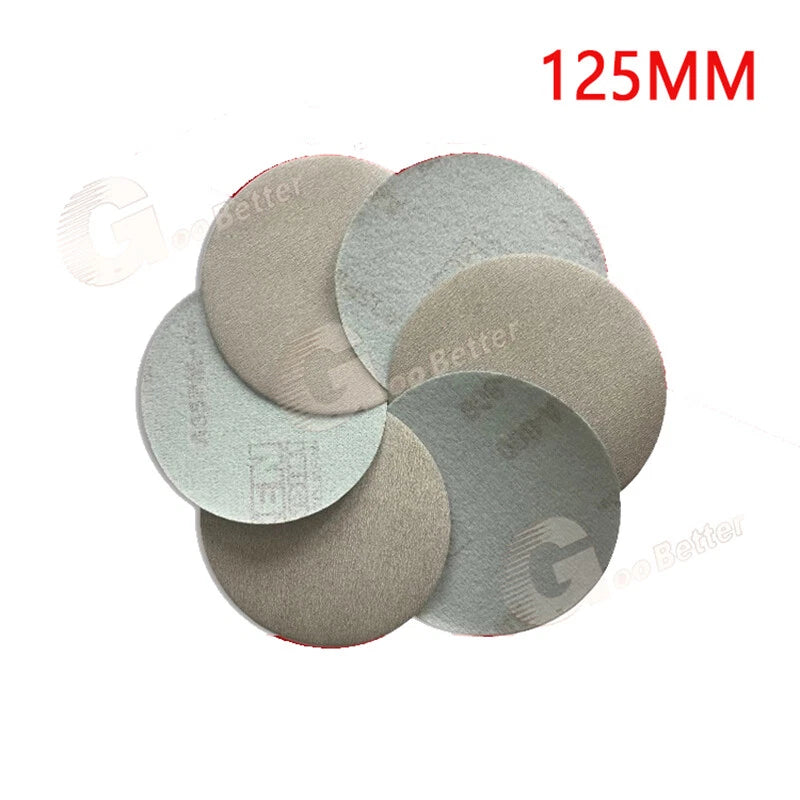 1" - 5" Dry Sanding Discs Polishing Round Flocking Sandpaper 60 - 1200 Grit