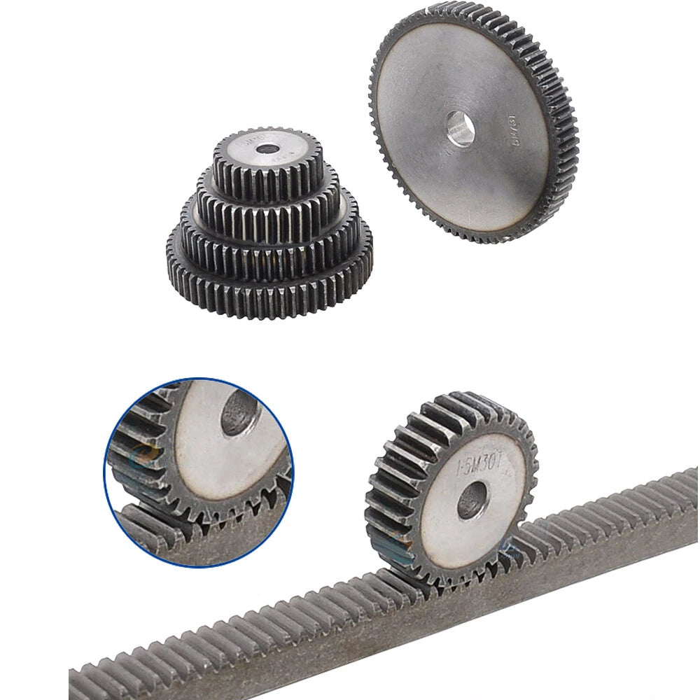 1,1.5,2 Mod Spur Gears 10T to 150T Flat C45 Steel Gears Motor Gears Rough Gears