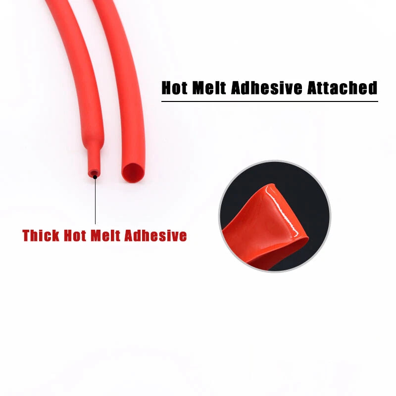 Adhesive Heat Shrink Tubing 3:1 Ratio Φ4.8mm — Dual-Wall Electrical Sleeving
