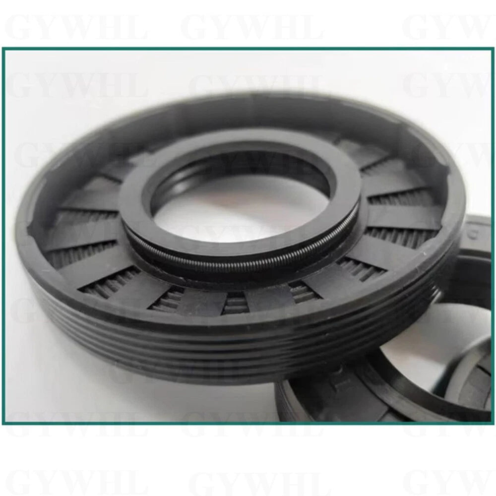 TC Oil Seal NBR Nitrile Rubber Double Lip Rotary Shaft Seal — 10-Pack