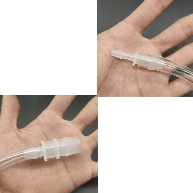 Plastic Straight Tube Joiner Connector — Hose Pipe Coupler 1.6mm to 19mm