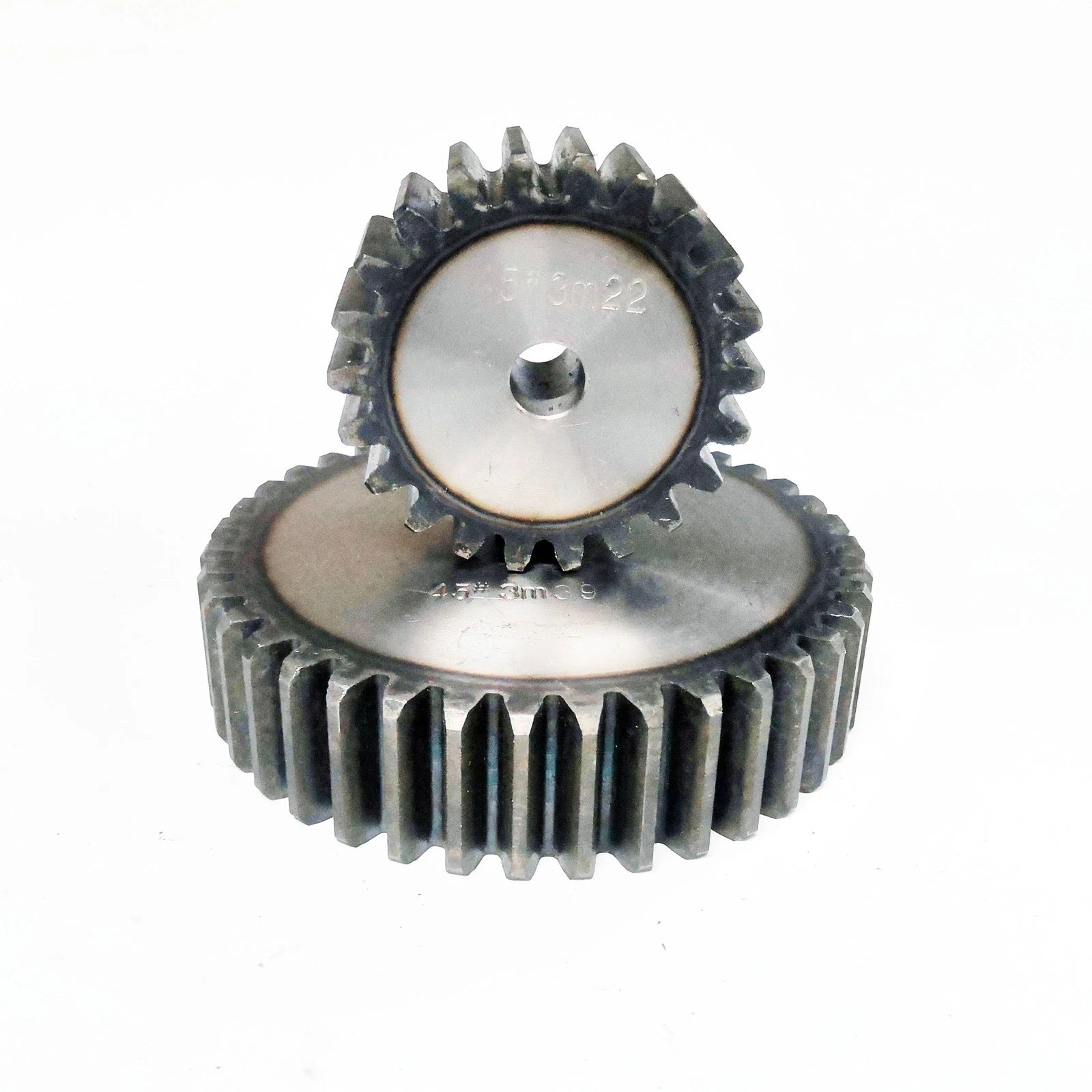 2 Mod Spur Gear 45# Steel Teeth:10T-40T Thickness:20mm Outside Diameter:24-84mm