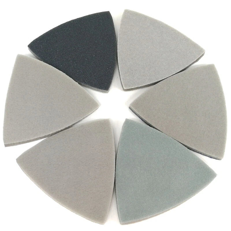 80mm Wet & Dry Mouse Foam Sanding Sheets Sponge Sander Sandpaper Pads P300-P3000