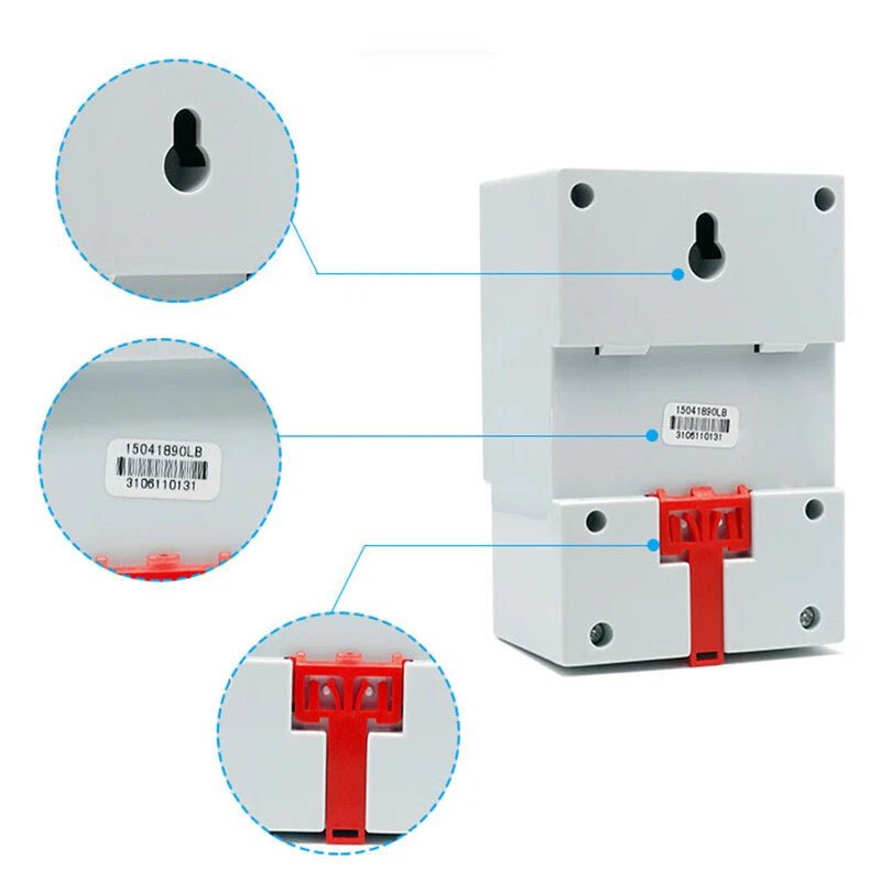 Time Switch AC 220V Timer + Contactors 2.2KW - 25KW for Street lights Billboards - HomeDIYer