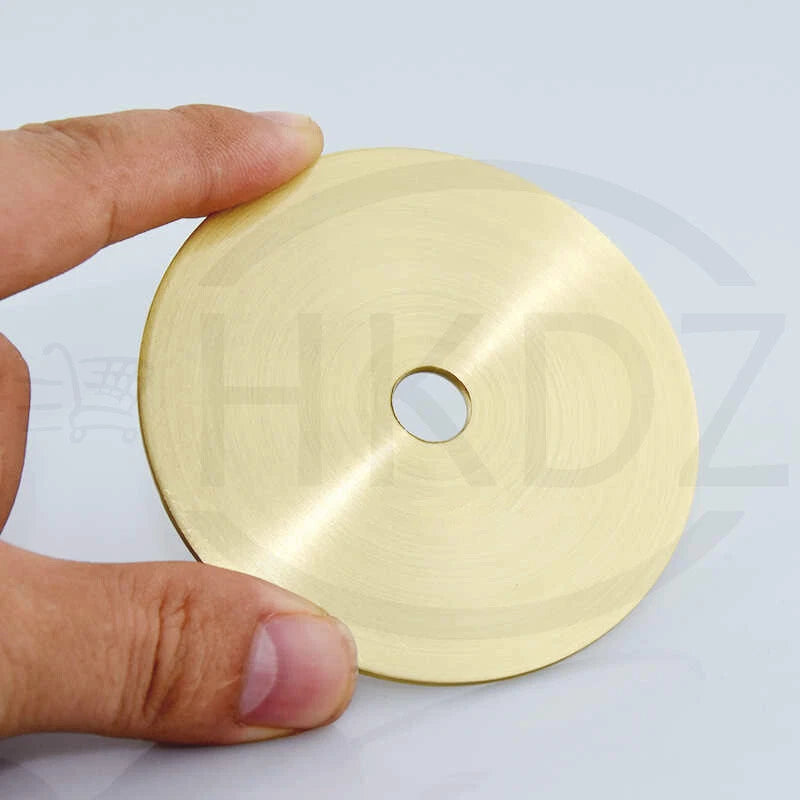 Brass Discs Blanks Metal Round Gasket Sheets Diameter 20mm-150mm Thickess 2mm