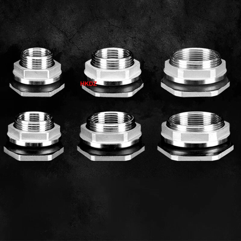 Water Tank Connector Outlet Hose Tap Adapter Fittings Joint 304 Stainless Steel