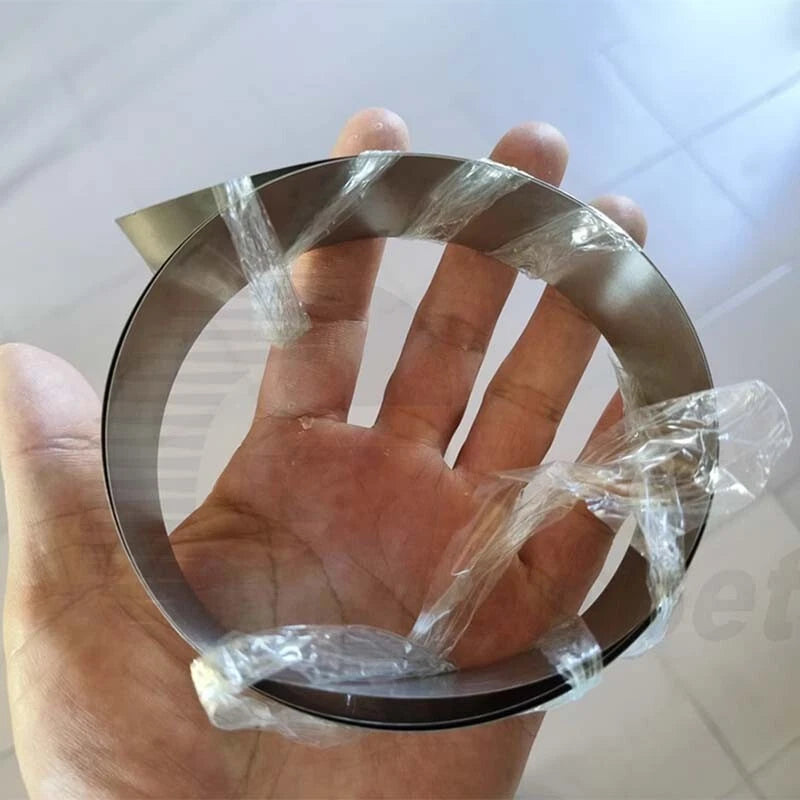 5 Metre Stainless Steel Strip A2 304 Metal Sheet Foil Band Roll 0.1-0.5 mm Thick