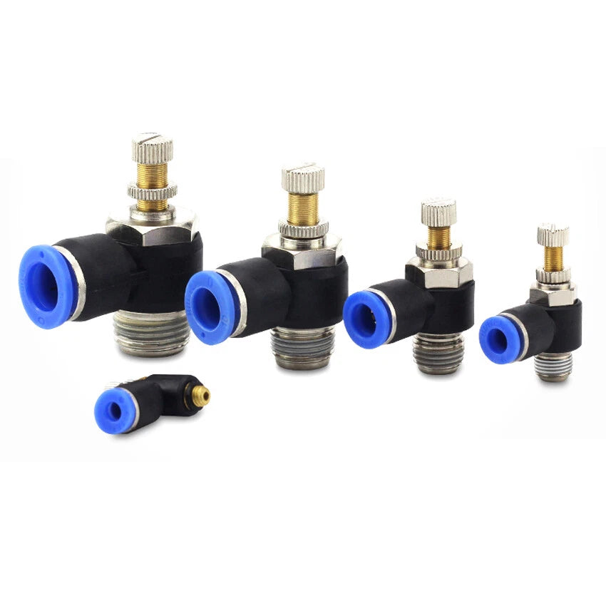 Pneumatic Push-In Fittings | PX PB SL PL PCF PC | 4–16mm Thread Hose Connectors