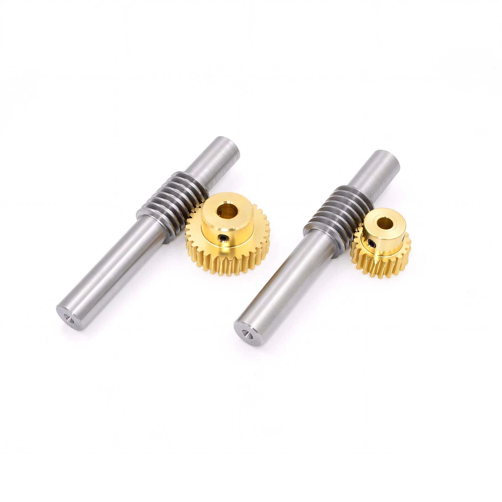 0.8 Module 1:20-60 Reduction Ratio Gear Copper Worm Wheel Gear & Worm Gear Shaft