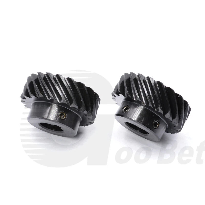 Module 1 1.5 2 Helical Gear C45 Steel Left-handed 45° 13 - 30 Tooth Motor Pinion
