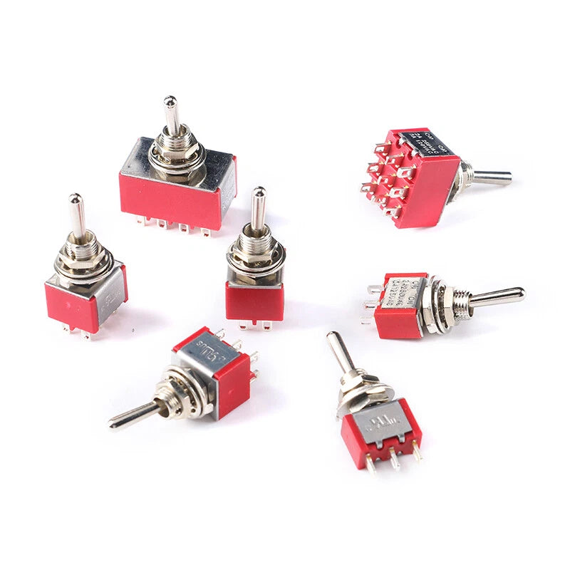 Mini Toggle Switch ON-ON ON-OFF-ON 3 6 9 12 Pin – Dashboard & Model Railway
