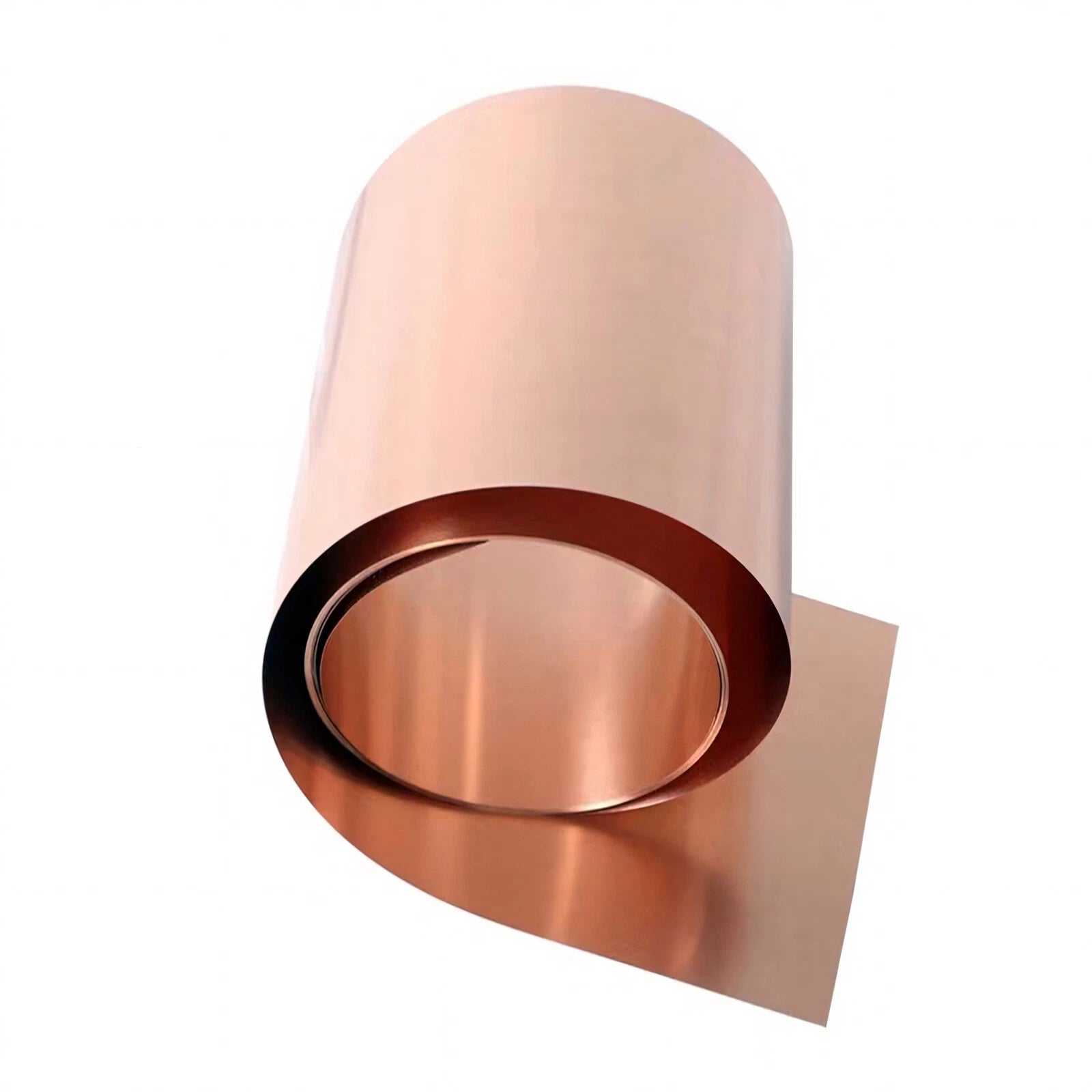 99.9% Copper Sheet Roll Metal Foil Plate 0.01mm-0.06mm Thick, 5mm-300mm Width