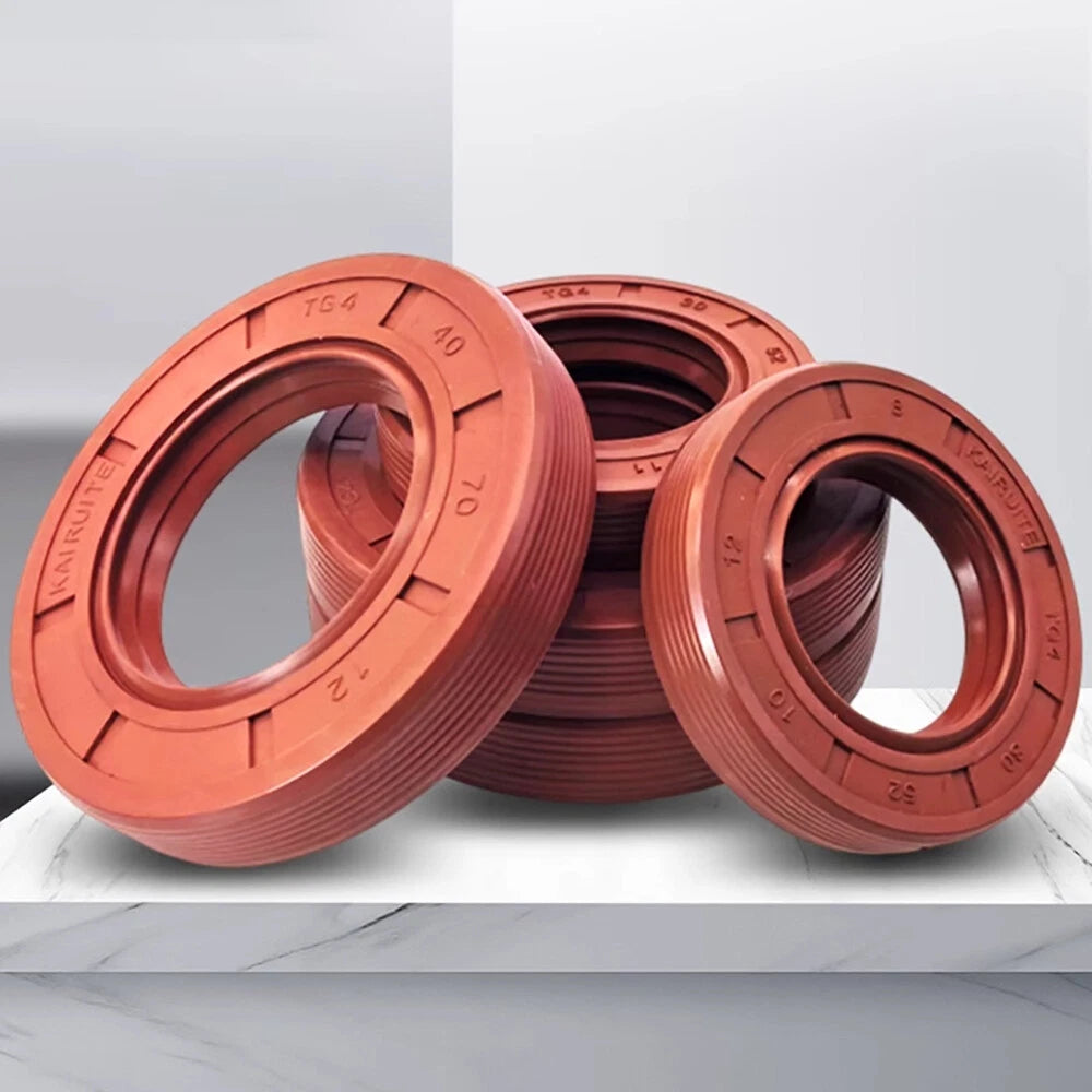 TC/TG Dual Lip FKM Oil Seal — Metric Rotary Shaft Sealing Ring, ID 25–50mm