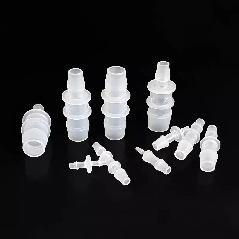 Straight Reducing Hose Connector — Plastic Push-Fit Water Pipe Adaptor, Multiple Sizes