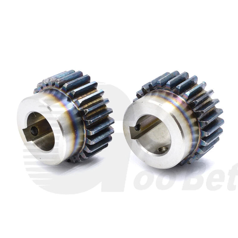 Spur Gear C45 Steel Mod 1.5 with Hub 12-60 Tooth Motor Pinion Hardened Precision