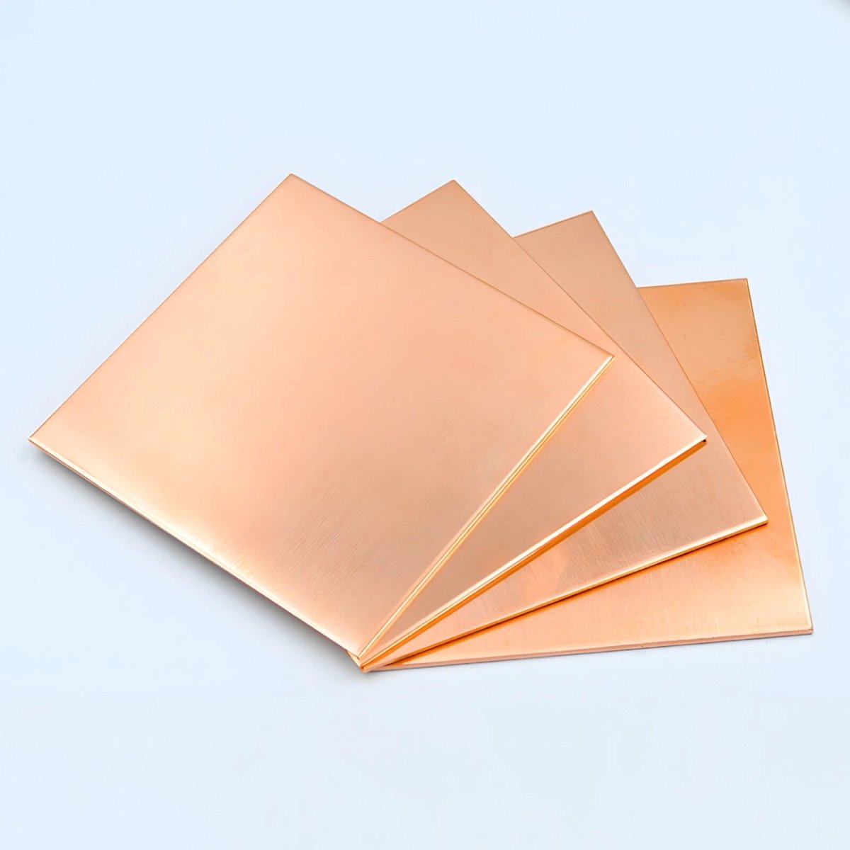 T2 Pure Copper Sheet/Plate Copper Block Laser Cut Many Sizes 2mm - 8mm Thick - HomeDIYer