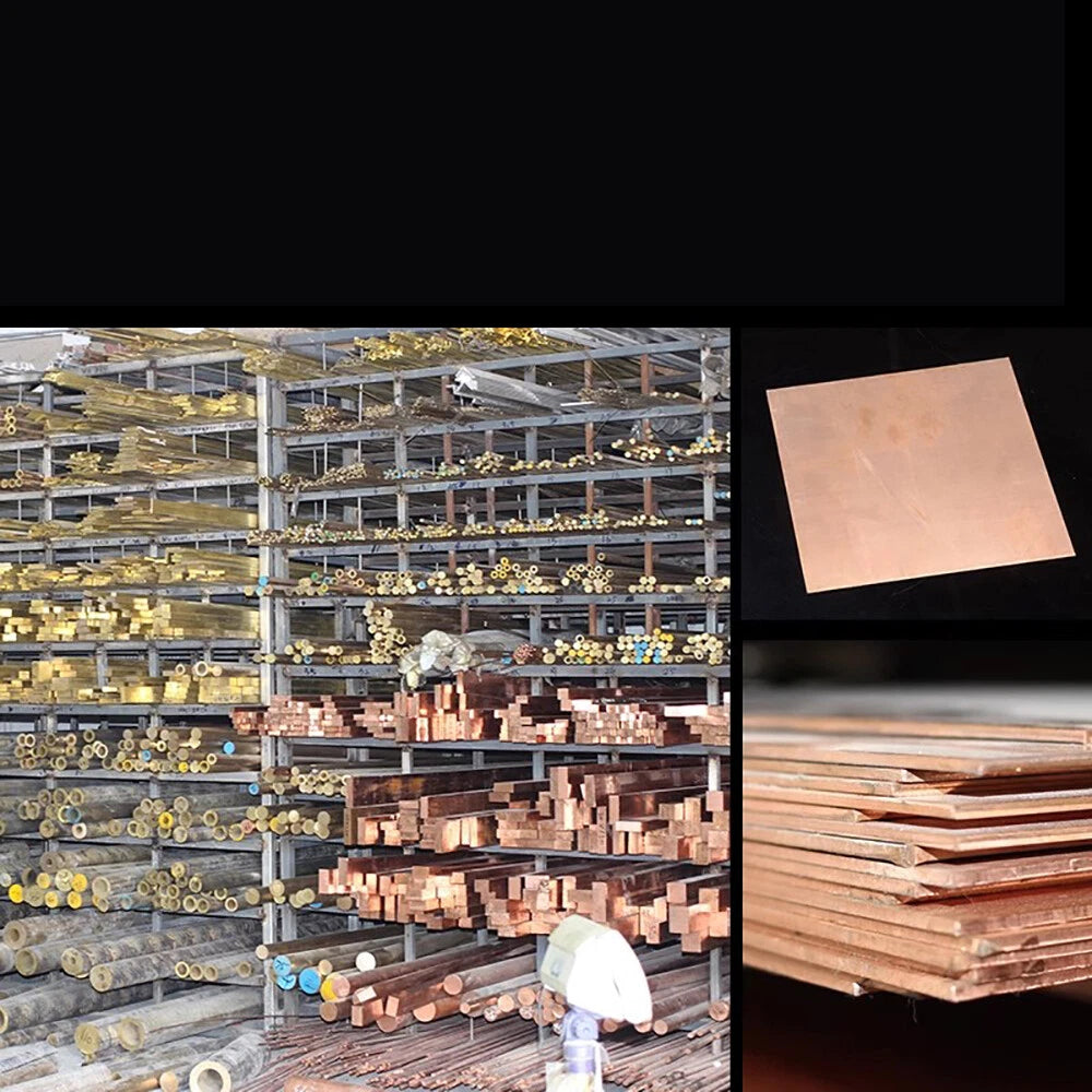 Beryllium Copper Sheet Metal Plate Flat Panel Beryllium Bronze Thick 1.5mm~5mm