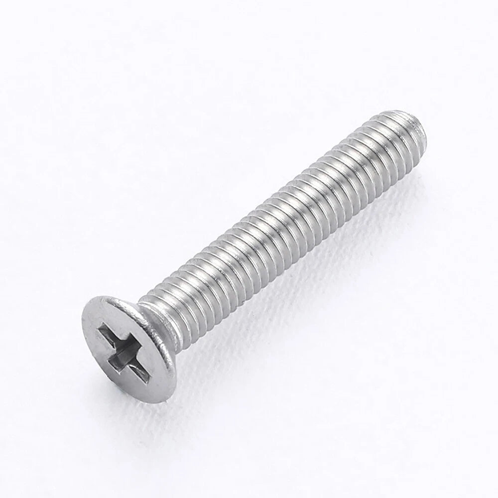 M3.5 Stainless Steel Phillips Countersunk Flat Head Machine Screws – 6 to 60mm