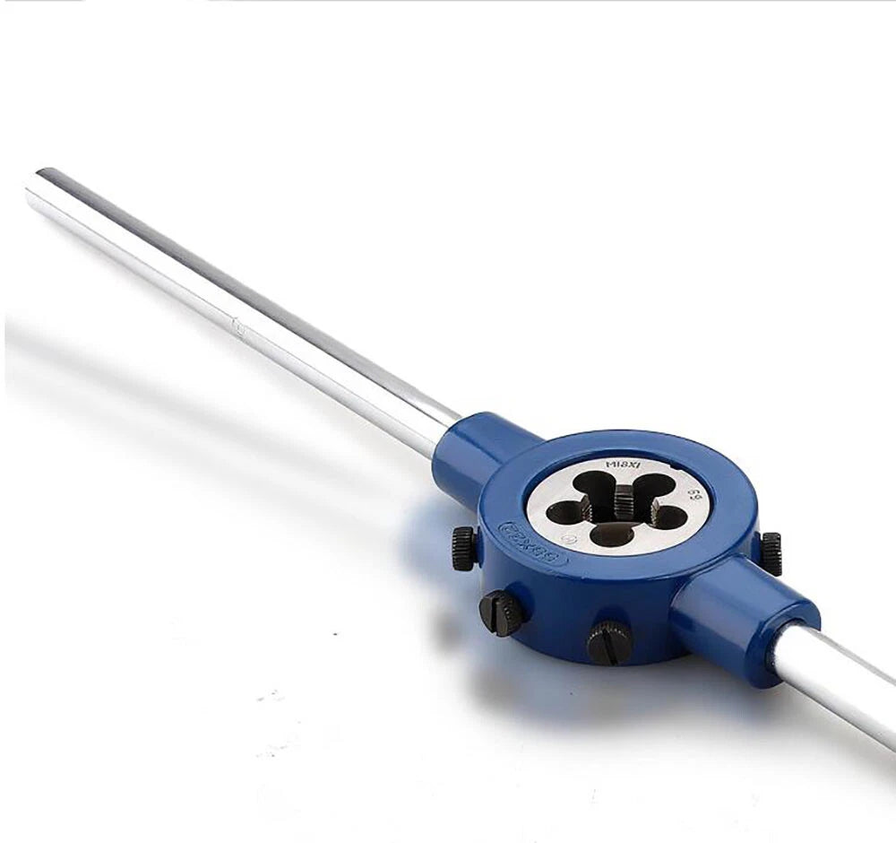 Round Die Stock Holder 20~65mm Die Handle Cap, Adjustable Die Handle Wrench