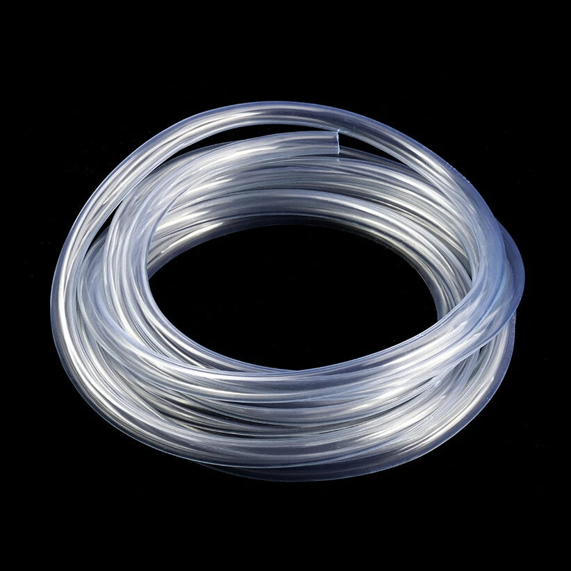 PVC Clear Flexible Tubing — Plastic Hose Pipe for Water, Fuel, Air & Aquarium